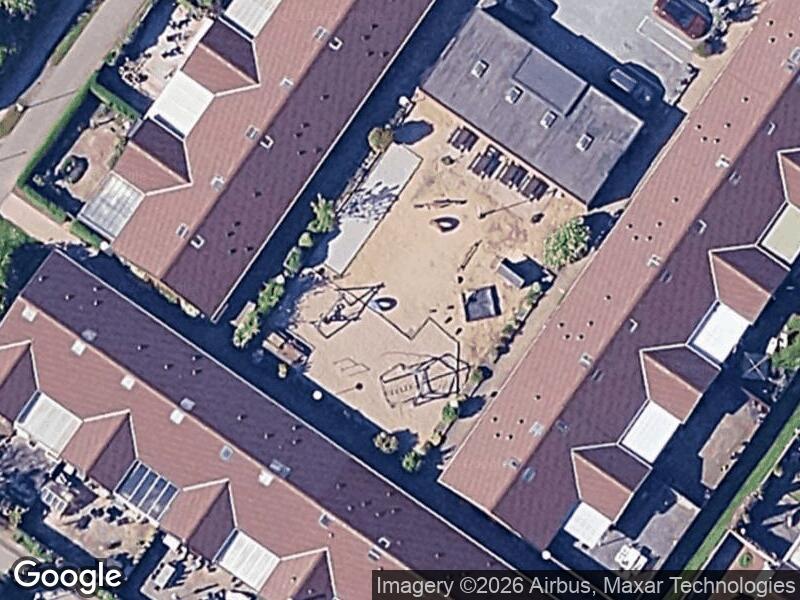 Satellitfoto af Legepladsen v. Granlunden