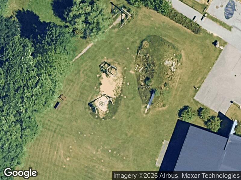 Satellitfoto af Legepladsen v. Saralyst Allé
