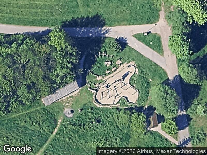Satellitfoto af Naturlegepladsen i Sømosen