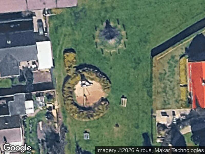 Satellitfoto af Legepladsen v. Kirketoften