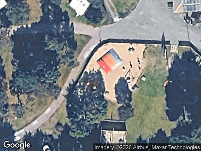 Satellitfoto af Legepladsen v. Flyvesandsvej