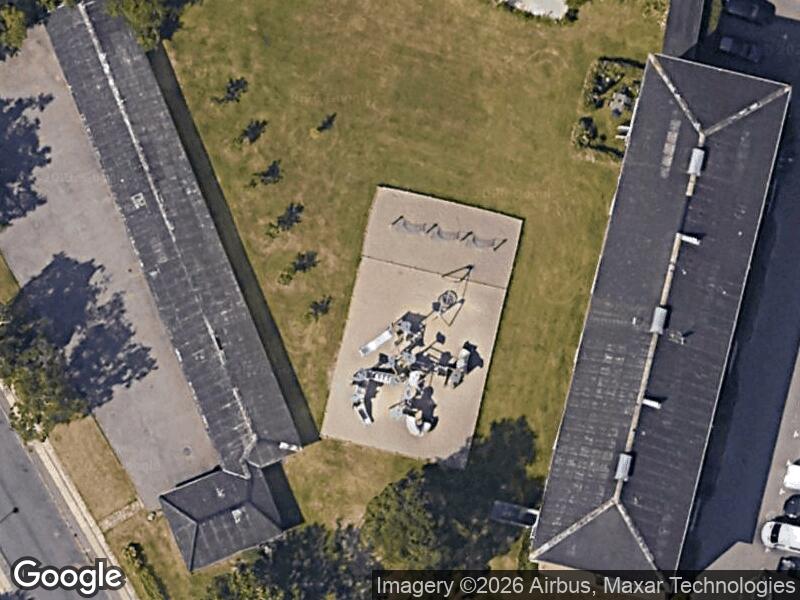Satellitfoto af Legepladsen v. Urtehaven