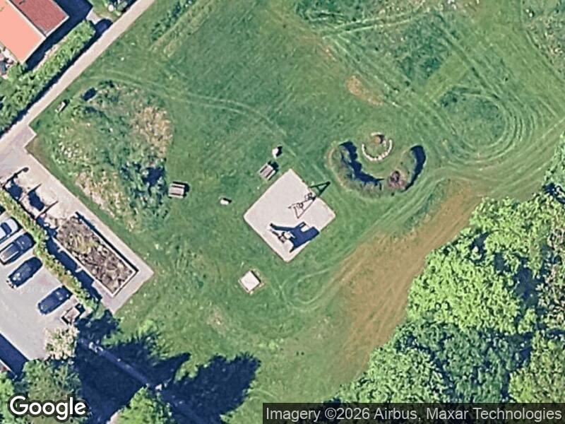 Satellitfoto af Legepladsen v. Højlundshusene