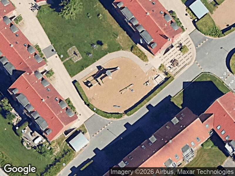 Satellitfoto af Legepladsen v. Saralystparken