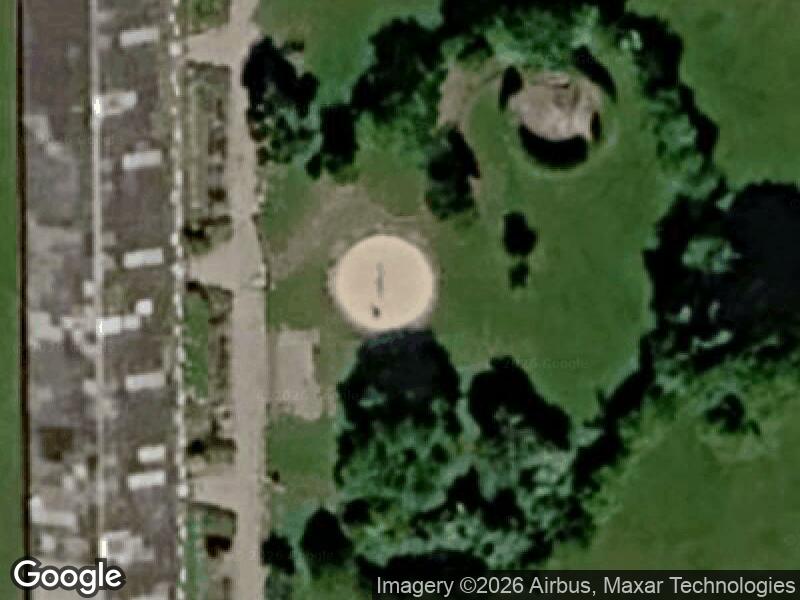 Satellitfoto af Legepladsen v. Asagården