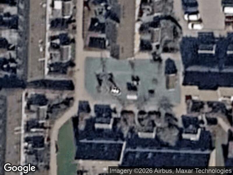 Satellitfoto af Legepladsen v. Langebjergvej