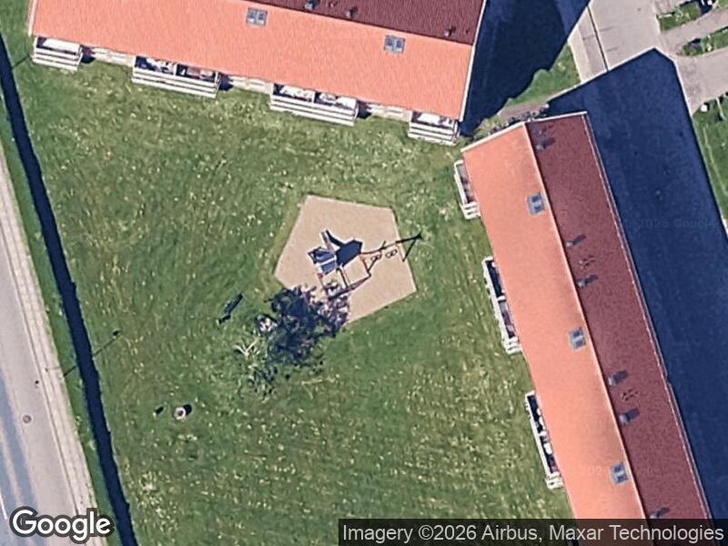 Satellitfoto af Legepladsen v. Tranehaven