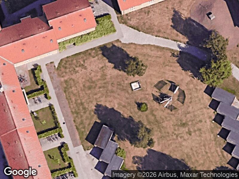 Satellitfoto af Legepladsen v. Baunehøjvej