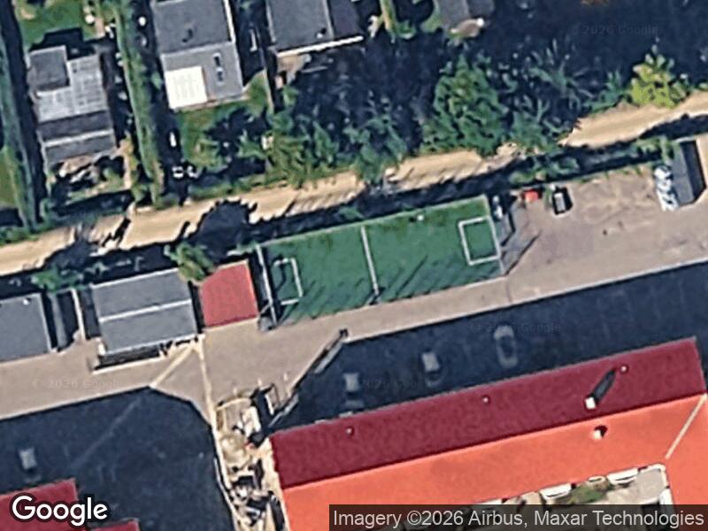 Satellitfoto af Legepladsen v. Parkvej
