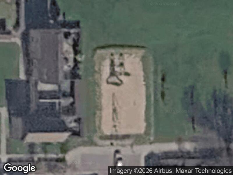 Satellitfoto af Østerled Legeplads