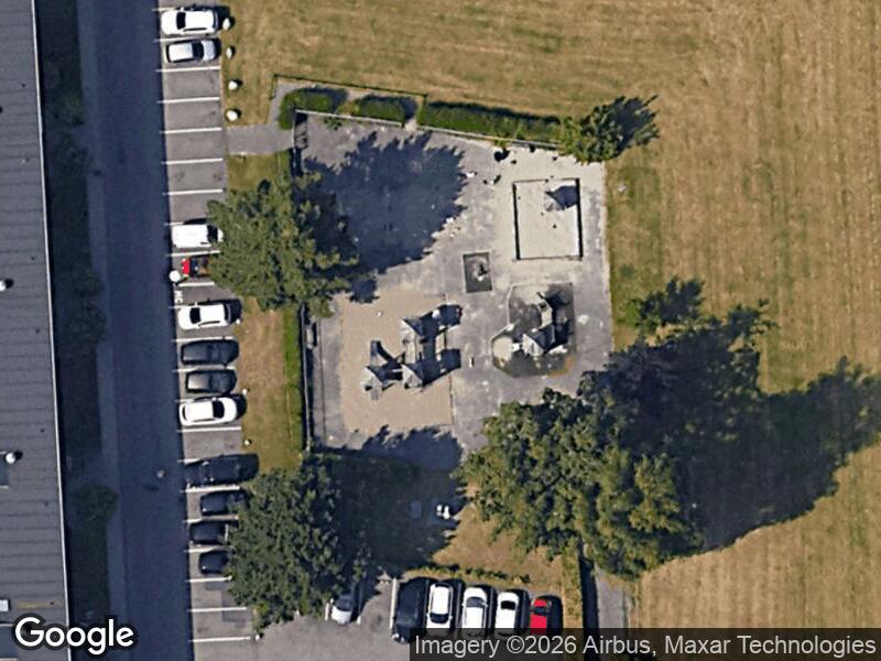 Satellitfoto af Legepladsen v. Maglekær