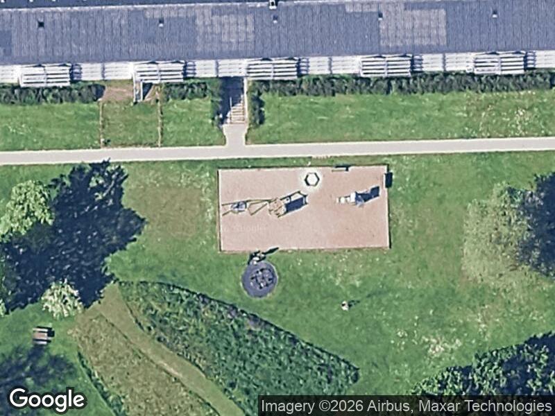 Satellitfoto af Legepladsen v. Hedeparken