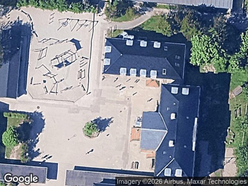 Satellitfoto af Blovstr