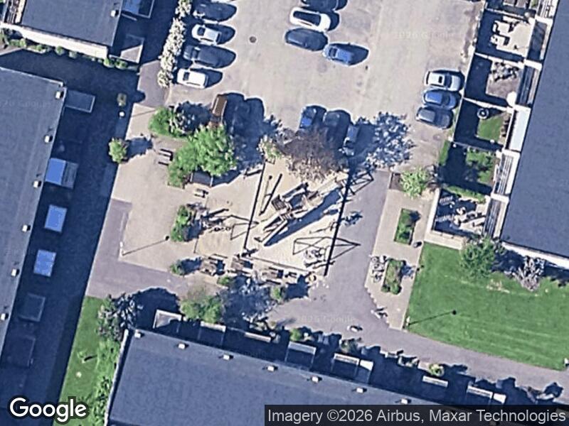 Satellitfoto af Ligustervangen