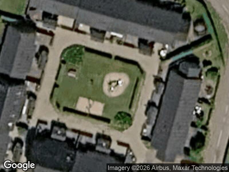 Satellitfoto af Legepladsen v. Straussvej