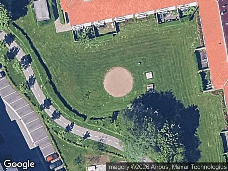 Satellitfoto af Legepladsen v. Vindebyvej