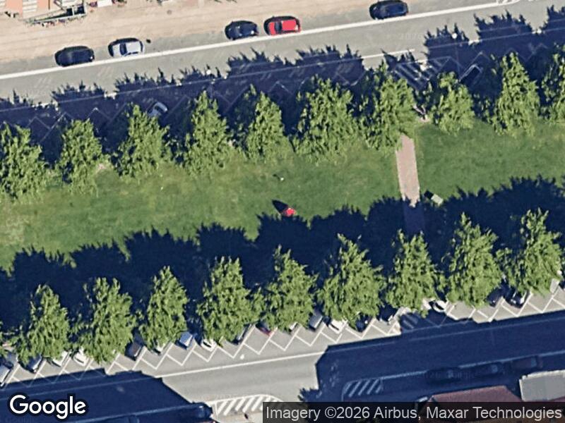 Satellitfoto af Den Indadvendte Legeplads