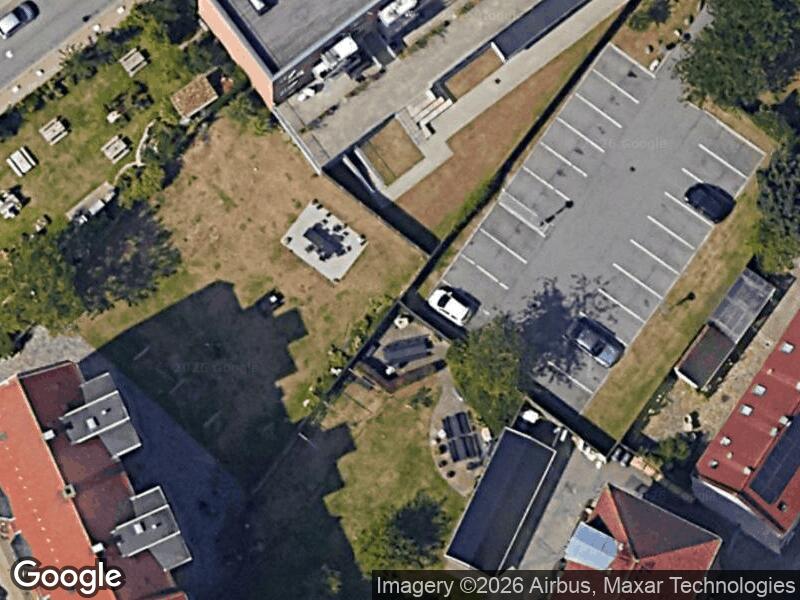 Satellitfoto af Tumlepadsen