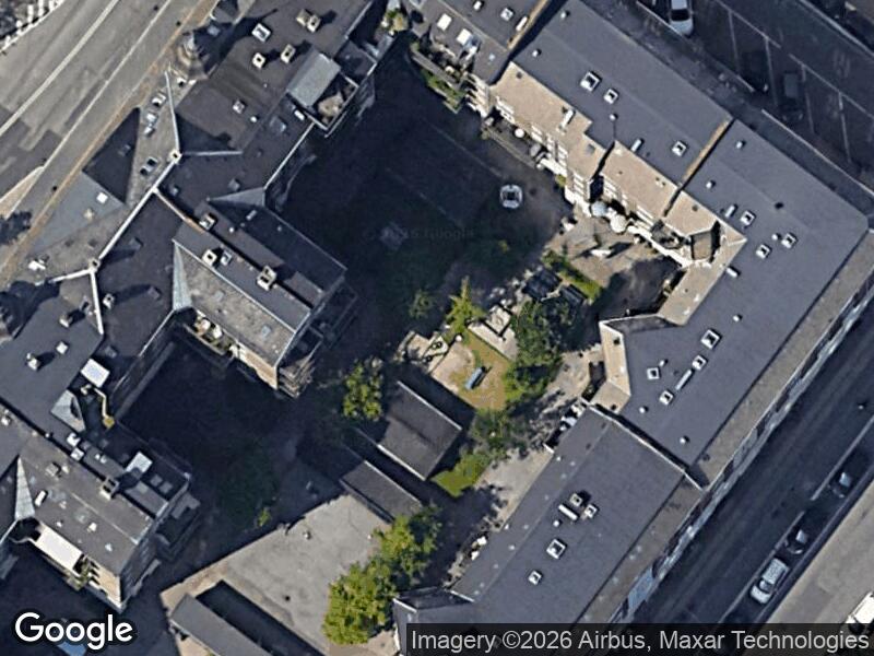 Satellitfoto af Legepladsen v. Vestmannagade