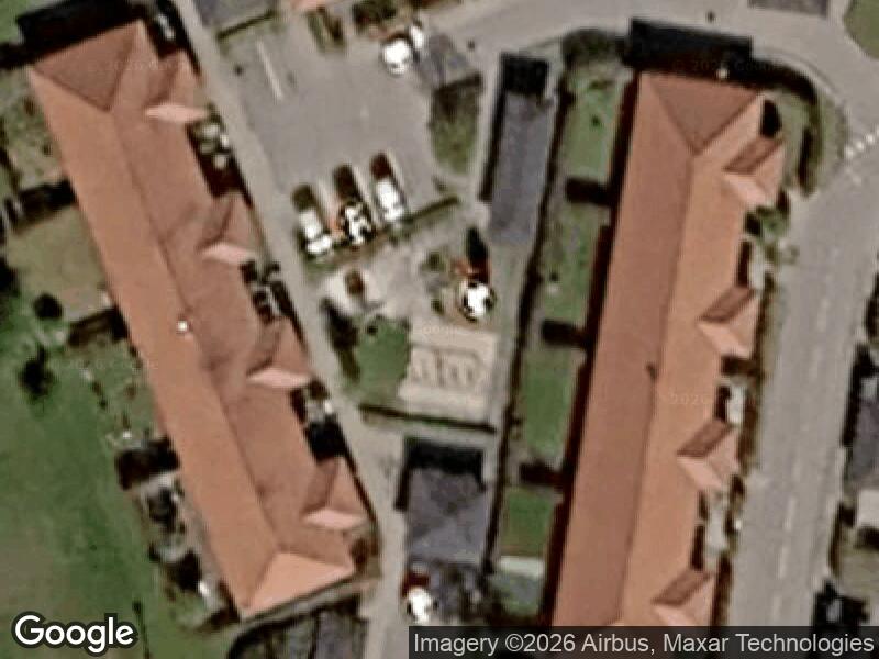 Satellitfoto af Legepladsen v. Højmarken