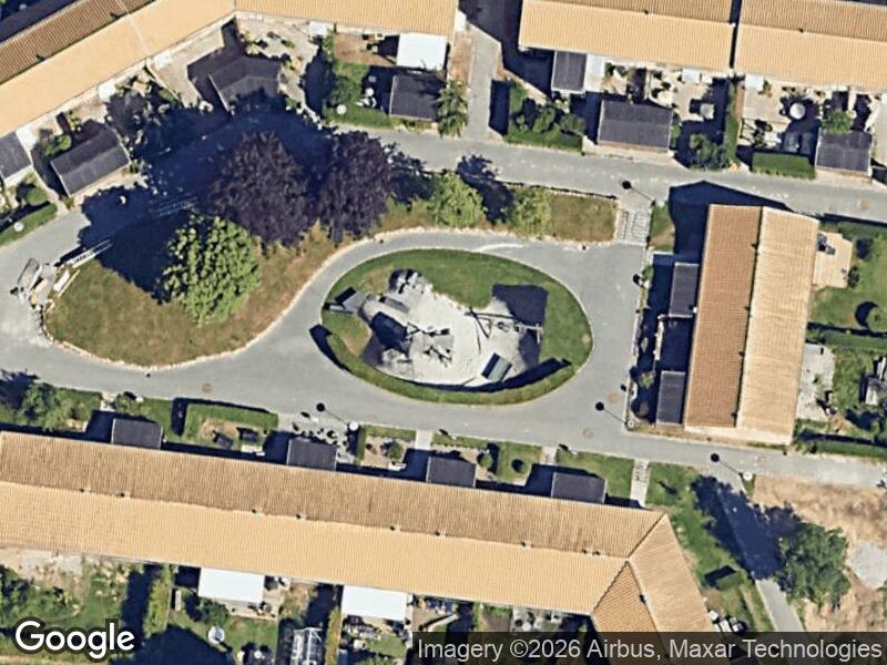 Satellitfoto af Legepladsen v. Urmagertoften