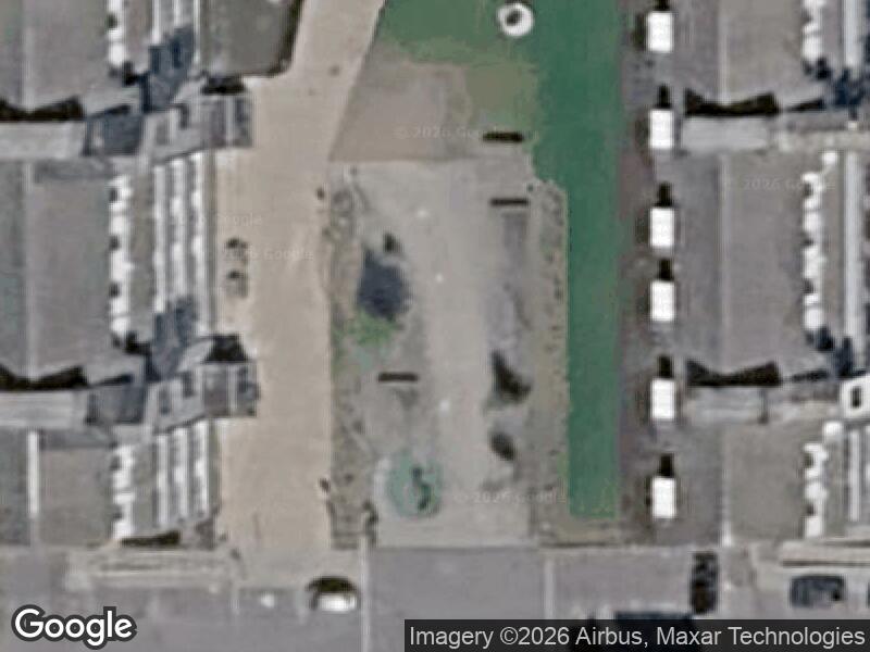 Satellitfoto af Legepladsen v. Korskærvej