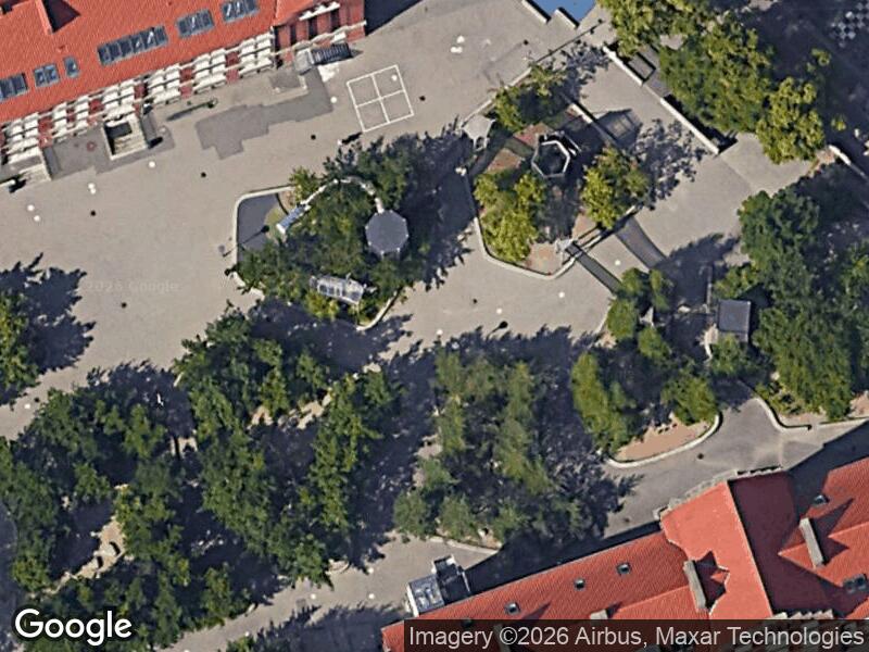 Satellitfoto af Legepladsen v. Sundholmsvej