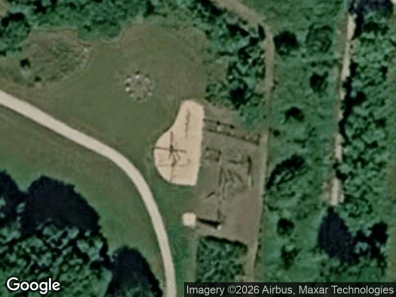 Satellitfoto af Legepladsen v. Ravskærvej