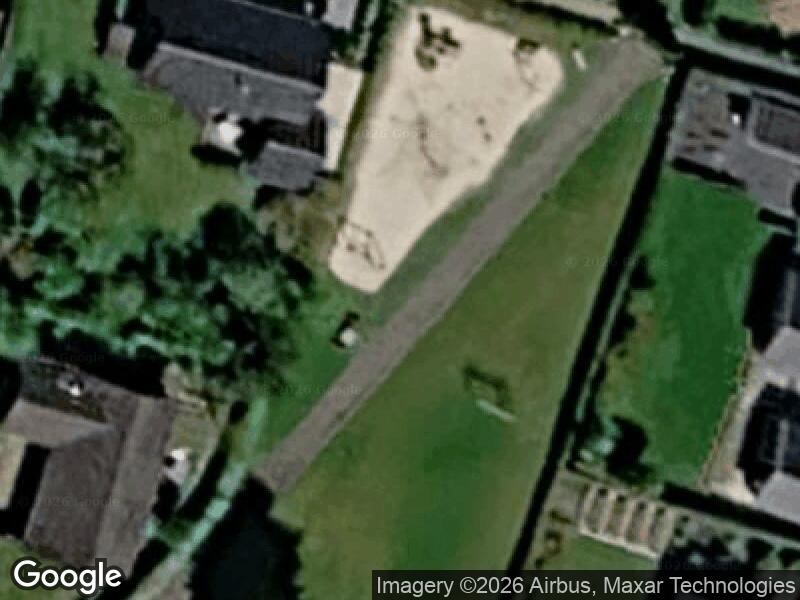 Satellitfoto af Legepladsen v. Hedeskrænten