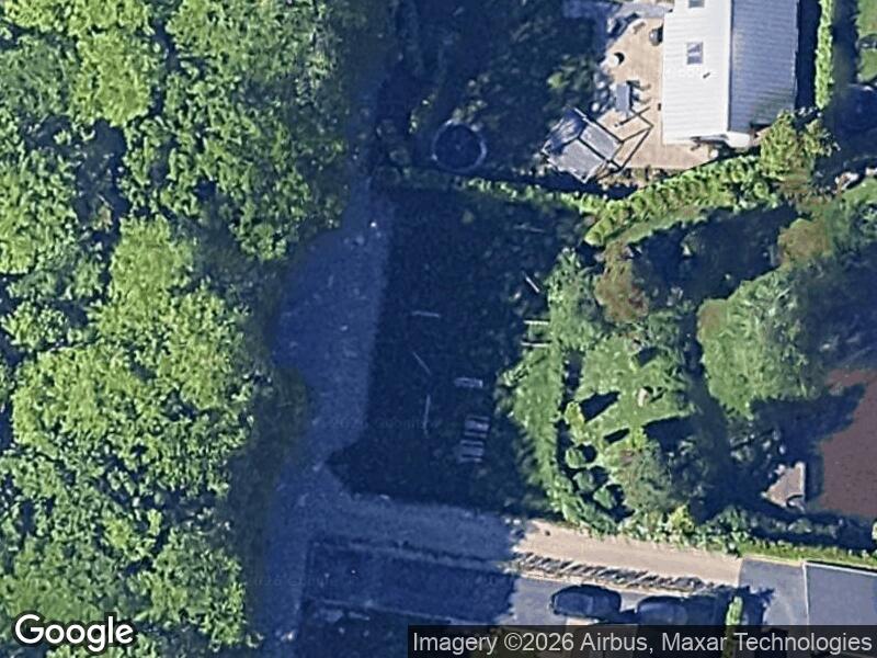 Satellitfoto af Legepladsen v. Skovvejen