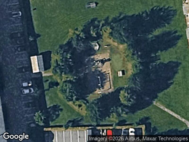 Satellitfoto af Legepladsen v. Roskildevænget