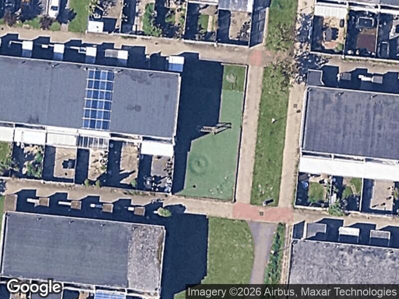 Satellitfoto af Legepladsen v. Skyttehusene