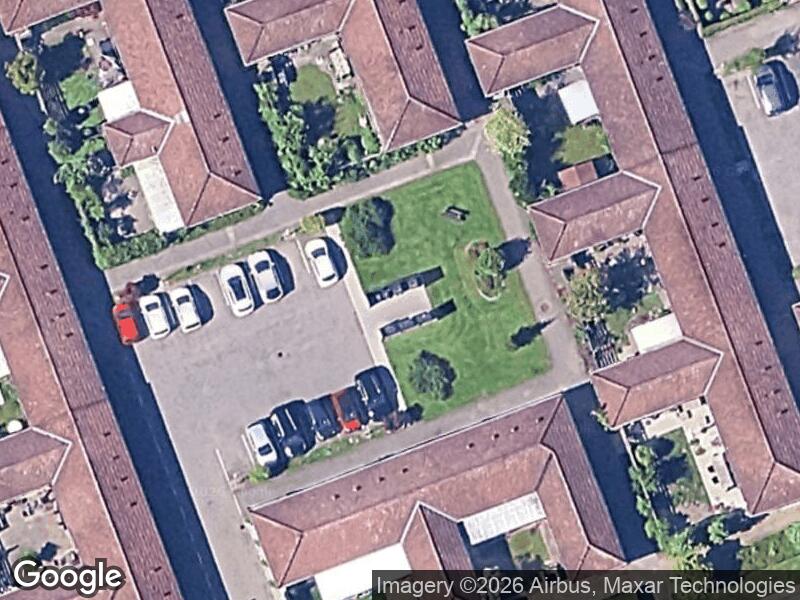 Satellitfoto af Legepladsen v. Skovgårds Alle