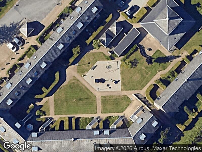 Satellitfoto af Legepladsen v. Pæregrenen