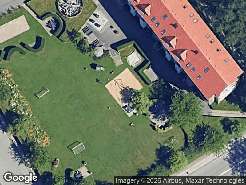 Satellitfoto af Legepladsen v. Ekkodalen