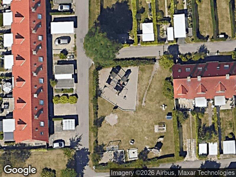 Satellitfoto af Islevtoftens Legeplads