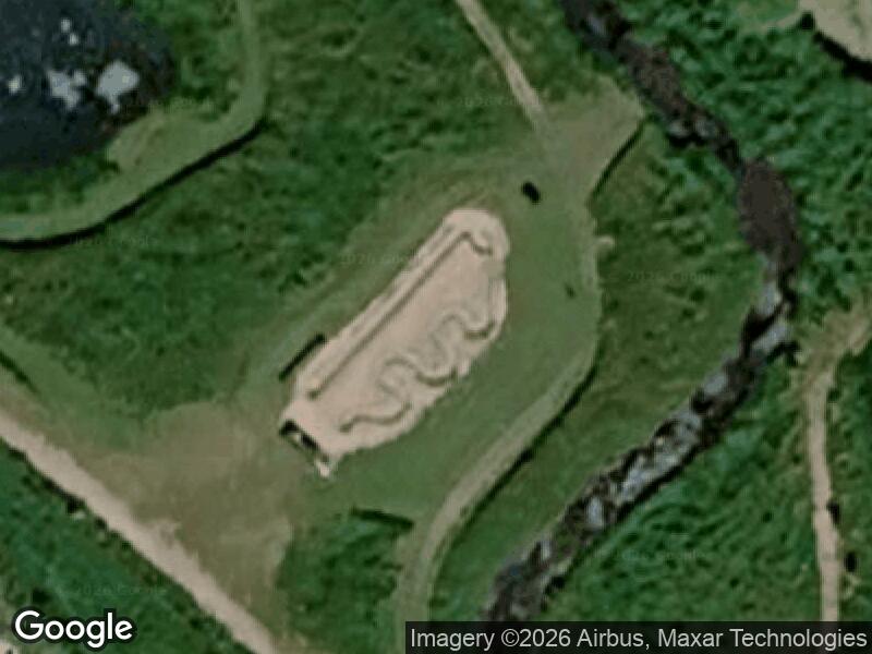 Satellitfoto af Modelvandløb