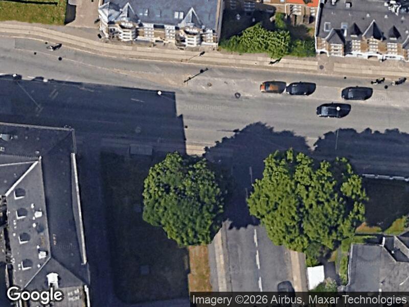 Satellitfoto af Legepladsen v. Valby Langgade