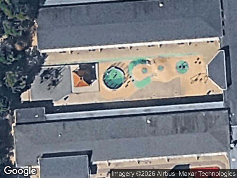 Satellitfoto af Legepladsen v. Teglværksvej