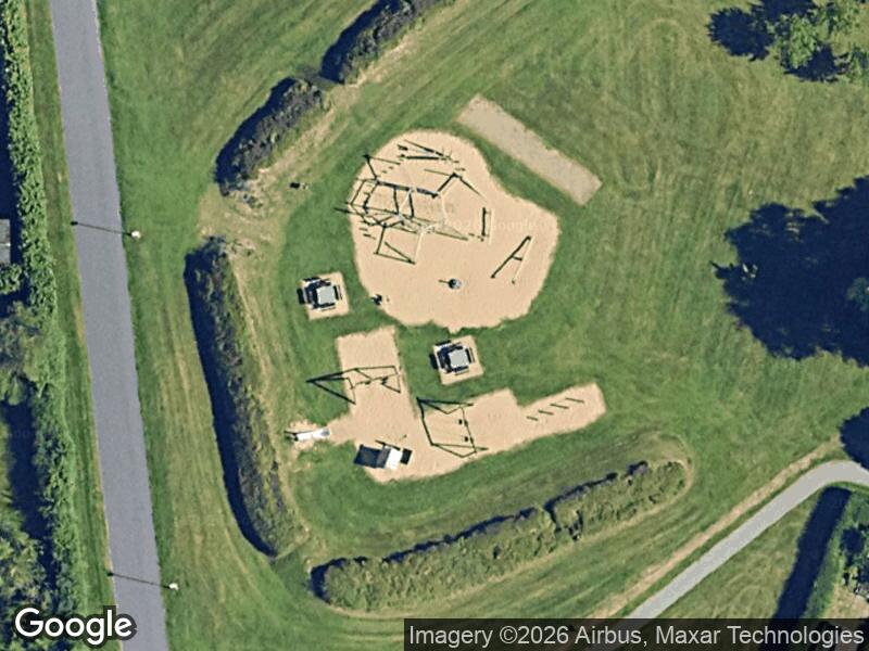 Satellitfoto af Legepladsen v. Strynøvænget