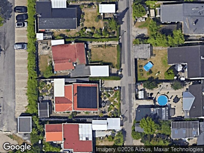 Satellitfoto af Elmebo legeplads