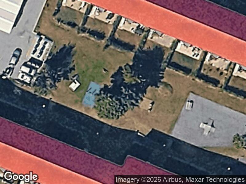 Satellitfoto af Legepladsen v. Hillerødsholmsalle