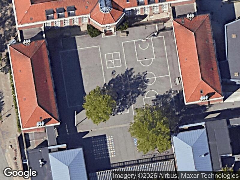 Satellitfoto af Legepladsen v. Dyssegårdsvej