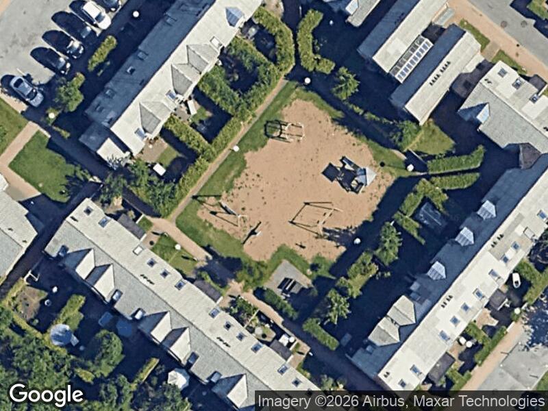 Satellitfoto af Legepladsen v. Havkærvænget