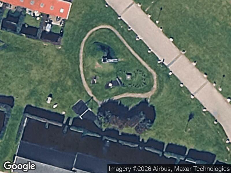 Satellitfoto af Legepladsen v. Nørrebjerg Runddel