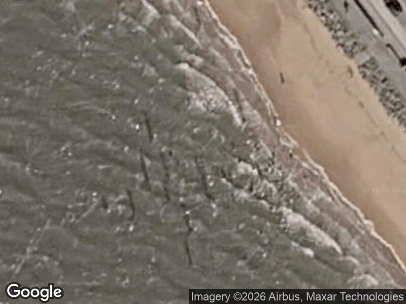 Satellitfoto af Legepladsen v. Strandpromenaden