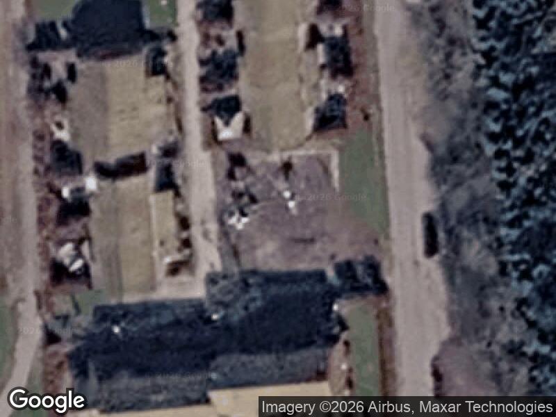 Satellitfoto af Legepladsen v. Dannevang