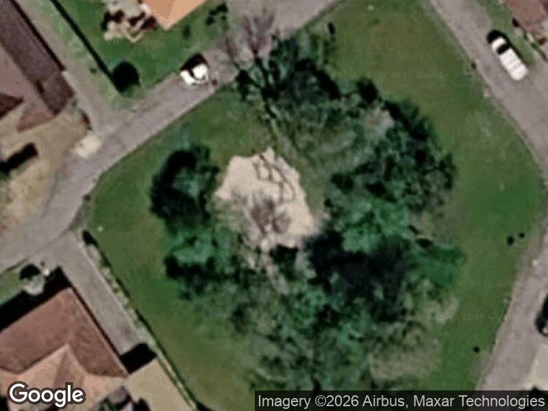 Satellitfoto af Christiansøvej legeplads