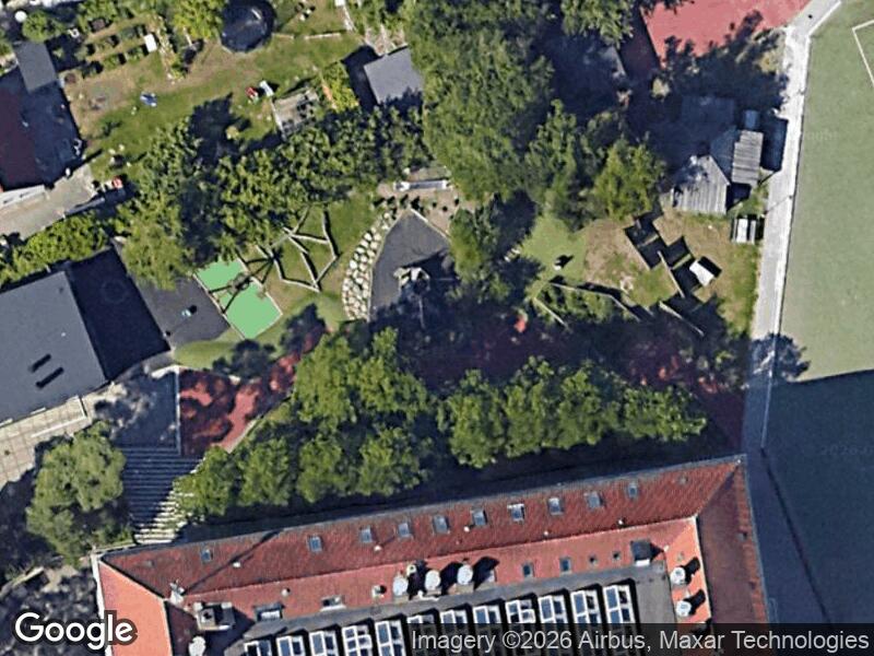 Satellitfoto af Legepladsen v. Dyssegårdsvej
