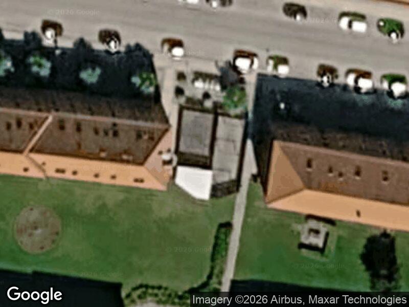 Satellitfoto af Legepladsen v. P. Knudsens Vej